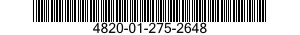4820-01-275-2648  4820012752648 012752648