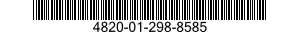 4820-01-298-8585 VALVE,SAFETY RELIEF 4820012988585 012988585