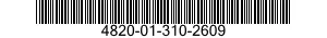 4820-01-310-2609 CHECK VALVE ASSEMBL 4820013102609 013102609