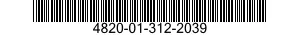 4820-01-312-2039 DISK,VALVE 4820013122039 013122039