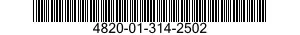 4820-01-314-2502 VALVE,ANGLE 4820013142502 013142502