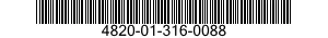 4820-01-316-0088 VALVE,CHECK 4820013160088 013160088