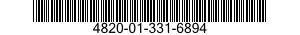 4820-01-331-6894 VALVE ASSEMBLY 4820013316894 013316894