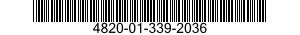 4820-01-339-2036 STEM,NEEDLE VALVE 4820013392036 013392036