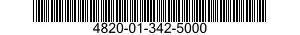 4820-01-342-5000 VALVE,GLOBE 4820013425000 013425000