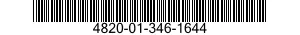 4820-01-346-1644 VALVE,ANGLE 4820013461644 013461644