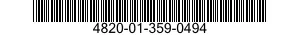 4820-01-359-0494 VALVE,REGULATING,FLUID PRESSURE 4820013590494 013590494