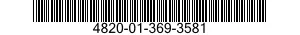 4820-01-369-3581 DIAPHRAGM,ACTUATOR VALVE,SPECIAL SHAPED 4820013693581 013693581