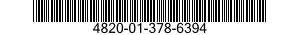 4820-01-378-6394 VALVE,GLOBE 4820013786394 013786394