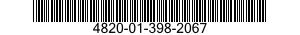 4820-01-398-2067 VALVE,SAFETY RELIEF 4820013982067 013982067