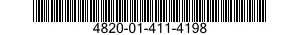 4820-01-411-4198 VALVE,GLOBE 4820014114198 014114198