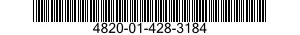 4820-01-428-3184 VALVE,GLOBE 4820014283184 014283184