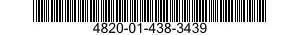4820-01-438-3439 VALVE,ANGLE 4820014383439 014383439