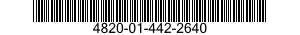 4820-01-442-2640 VALVE,EXPANSION 4820014422640 014422640