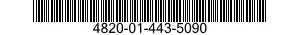 4820-01-443-5090 VALVE,SHUTTLE 4820014435090 014435090