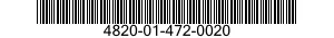 4820-01-472-0020 VALVE,CHECK 4820014720020 014720020
