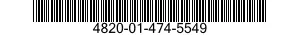 4820-01-474-5549 VALVE,REGULATING,FLUID PRESSURE 4820014745549 014745549