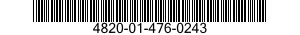 4820-01-476-0243 REPAIR KIT,VALVE 4820014760243 014760243