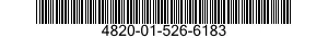 4820-01-526-6183 FLUSHING BLOCK,HYDRAULIC SYSTEM 4820015266183 015266183