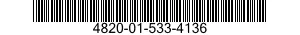 4820-01-533-4136 VALVE,DIAPHRAGM,STOP 4820015334136 015334136