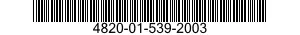 4820-01-539-2003 VALVE ASSEMBLY 4820015392003 015392003
