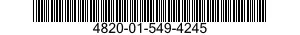 4820-01-549-4245 PLUGZSEATZRTNGZZZZZ 4820015494245 015494245