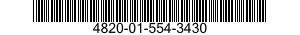 4820-01-554-3430 VALVE,GATE 4820015543430 015543430
