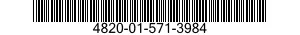 4820-01-571-3984 CARTRIDGE,CHECK VALVE 4820015713984 015713984