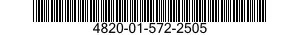 4820-01-572-2505 VALVE,CHECK 4820015722505 015722505