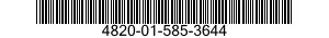 4820-01-585-3644 VALVE,EXPANSION 4820015853644 015853644
