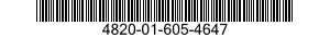 4820-01-605-4647 VALVE,GLOBE 4820016054647 016054647