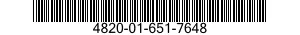 4820-01-651-7648 VALVE,FLOW CONTROL 4820016517648 016517648