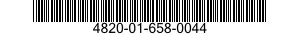 4820-01-658-0044 BLANKING PLATE ASSEMBLY 4820016580044 016580044