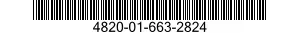 4820-01-663-2824 DECK BOX OPERATOR,VALVE 4820016632824 016632824