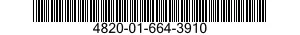 4820-01-664-3910 VALVE ASSEMBLY 4820016643910 016643910