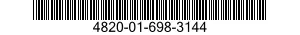 4820-01-698-3144 VALVE,BALLAST 4820016983144 016983144