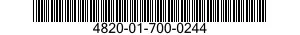 4820-01-700-0244 STEM,FLUID VALVE 4820017000244 017000244