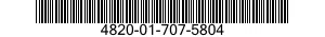 4820-01-707-5804 VALVE-HAND,BYPASS 4820017075804 017075804