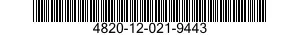 4820-12-021-9443  4820120219443 120219443