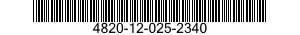 4820-12-025-2340  4820120252340 120252340