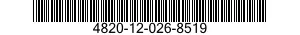4820-12-026-8519 VALVE,PLUG 4820120268519 120268519