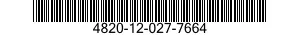 4820-12-027-7664 PLUNGER,VALVE ASSEM 4820120277664 120277664