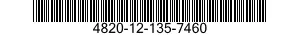4820-12-135-7460 VALVE,ANGLE 4820121357460 121357460