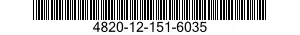 4820-12-151-6035 VALVE,CHECK 4820121516035 121516035