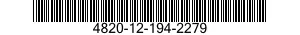 4820-12-194-2279 HEAD,VALVE 4820121942279 121942279