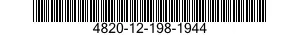4820-12-198-1944 VALVE,PLUG 4820121981944 121981944