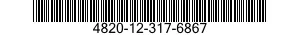 4820-12-317-6867 VALVE,GLOBE 4820123176867 123176867