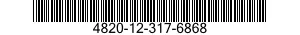 4820-12-317-6868 VALVE,GLOBE 4820123176868 123176868