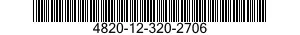 4820-12-320-2706 VALVE,CHECK 4820123202706 123202706