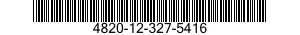 4820-12-327-5416 VALVE,REGULATING,SYSTEM PRESSURE 4820123275416 123275416